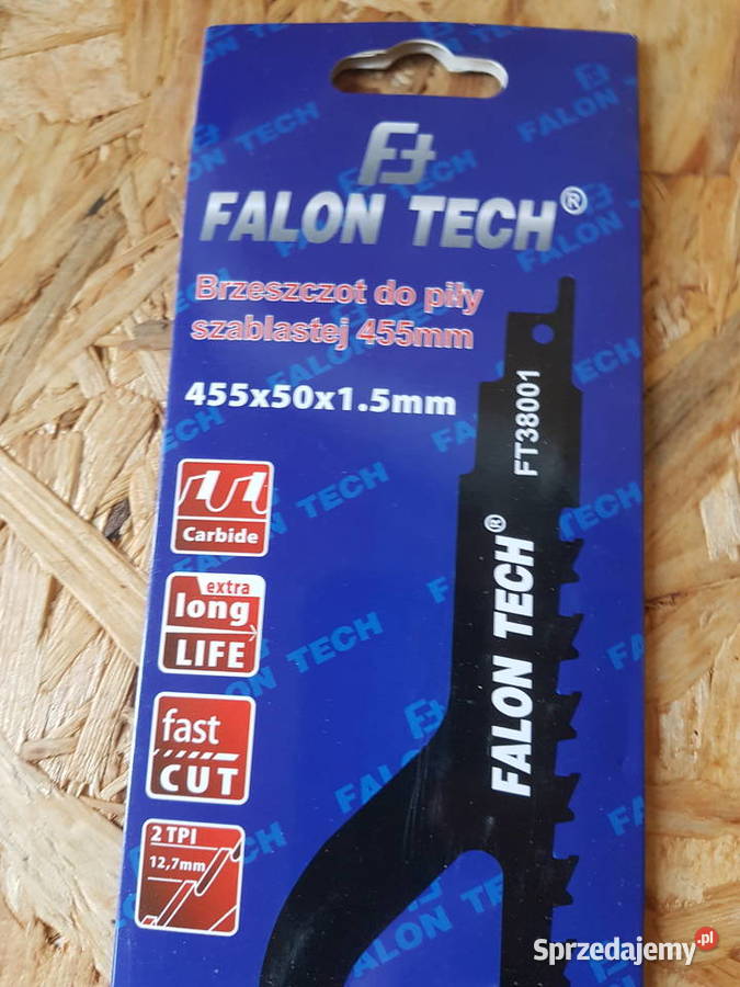 Brzeszczot do piły szablastej lisi ogon 455 mm wielkopolskie Głogowa sprzedam