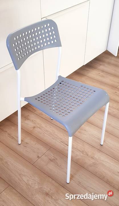 Szare krzesło Ikea Ruda Śląska sprzedam