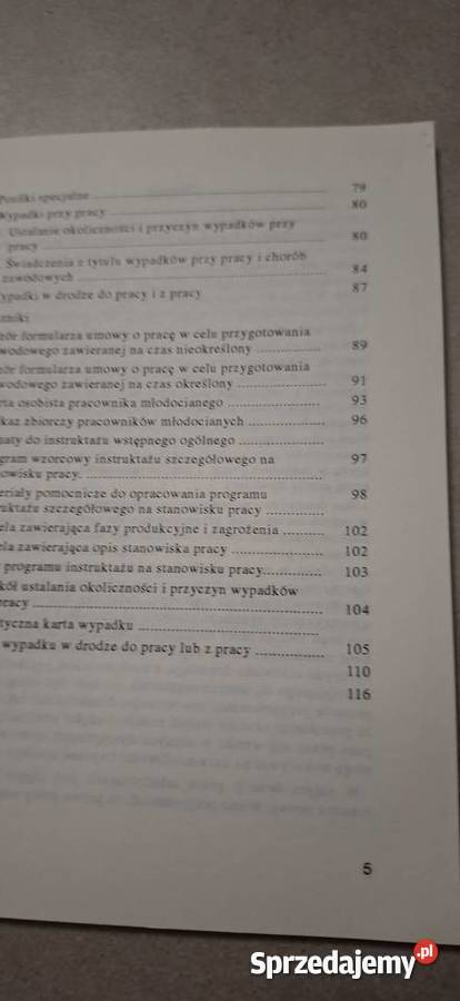 Unikat Ochrona pracy młodocianych 1993 Pierwsze Poznań
