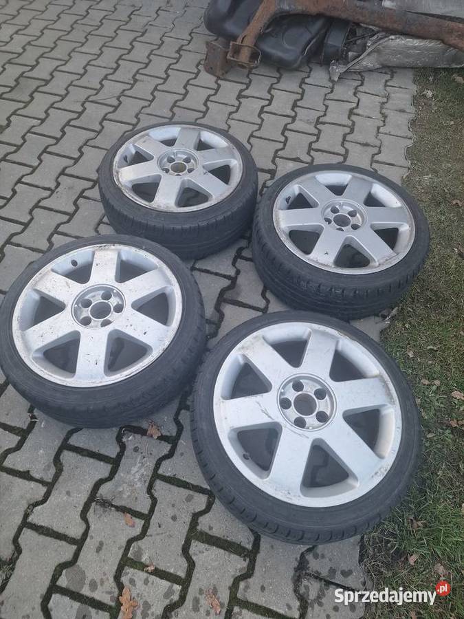 Felgi 17 5x100 audi tt z oponami letnimi Skoczów