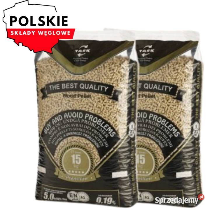 Pellet drzewny Task Ultra Premium 100 SOSNOWY dolnośląskie Wrocław