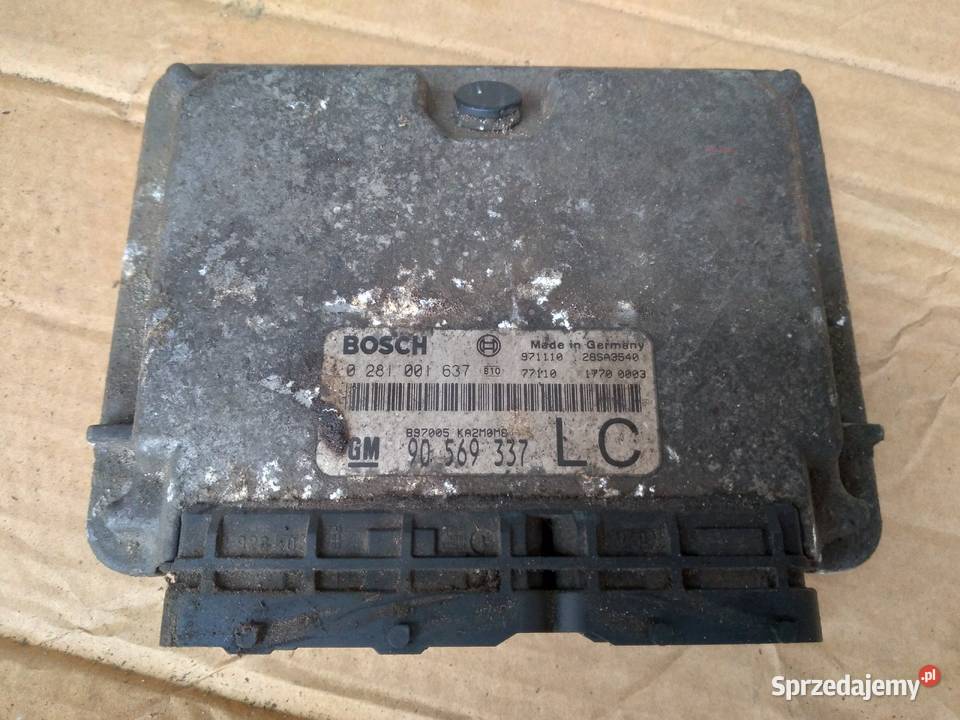 Opel Sintra 22 dti komputer sterownik 0281001637 Strzelce Krajeńskie