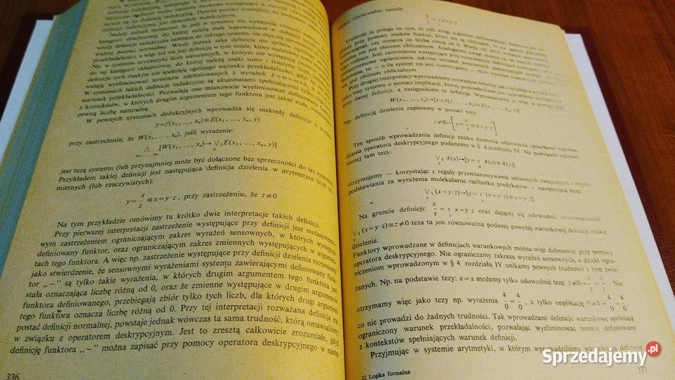 Logika formalna systemy logiczne wstęp do pomorskie Gdańsk