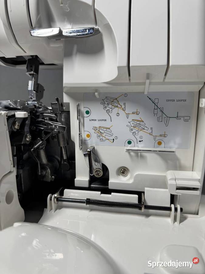 Overlock 4nitkowy Gritzner 788 akcesoria