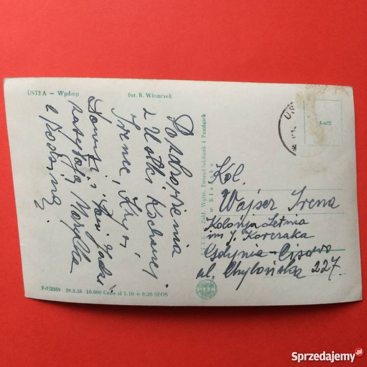 975 Widokówka Ustka Szczecin