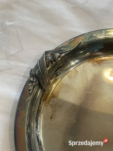 Elegancka patera metalowa Resovia Rzeszów małopolskie Kraków