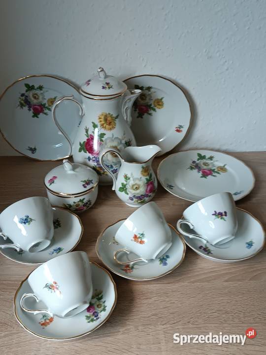 Komplet porcelany na 4 osoby Gorlice sprzedam