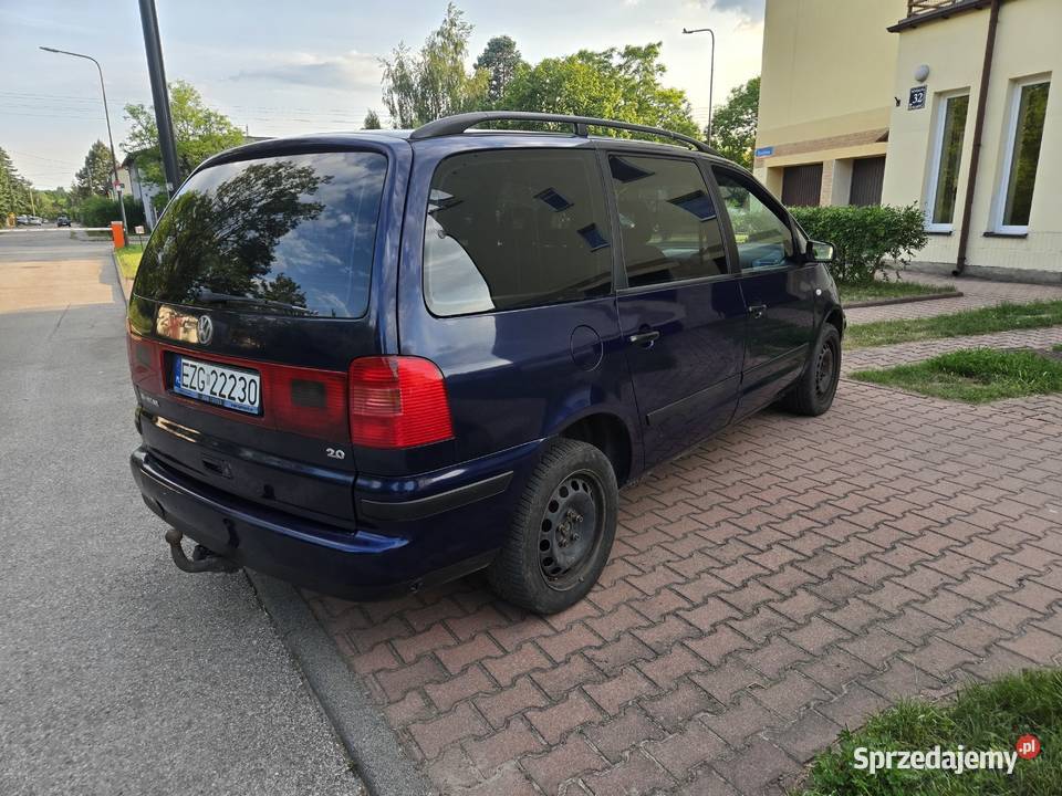 Volkswagen Sharan 20 benzyna z gazem 2003 6 Łódź