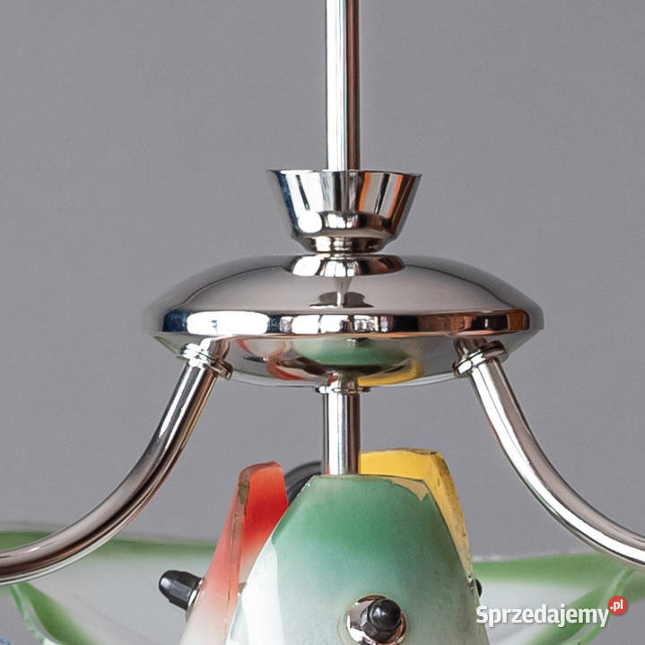 Żyrandol lata 60 Look PopArt MidCentury Vintage Dąbrowa Górnicza
