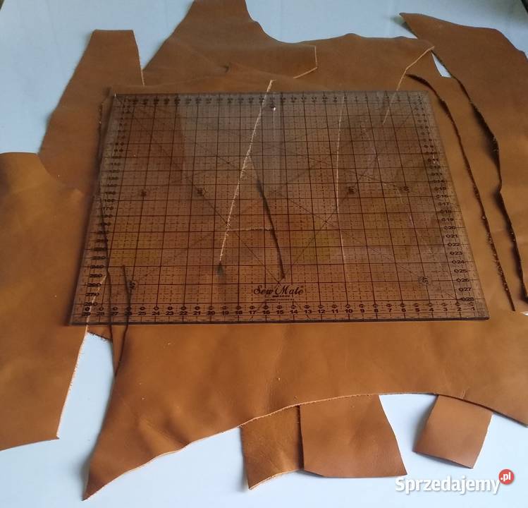 Skóra 364 g Licowa Włoska średnie i małe kawałki Gdańsk