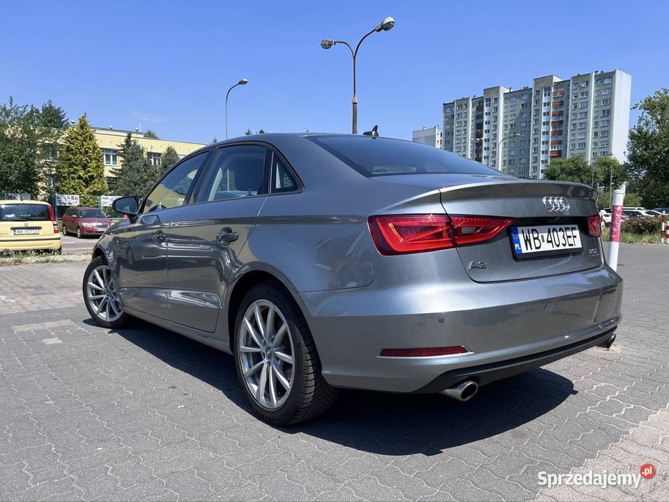Audi A3 20 quattro Rok produkcji 2016 A3 mazowieckie Warszawa