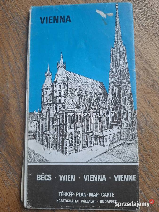 Mapa Vienna 120 000 Kraków