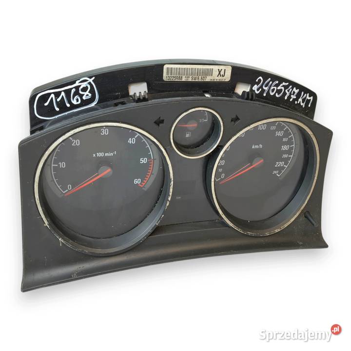 LICZNIK ZEGARY 13225988 XJ Opel Astra H Zafira B Chełm sprzedam