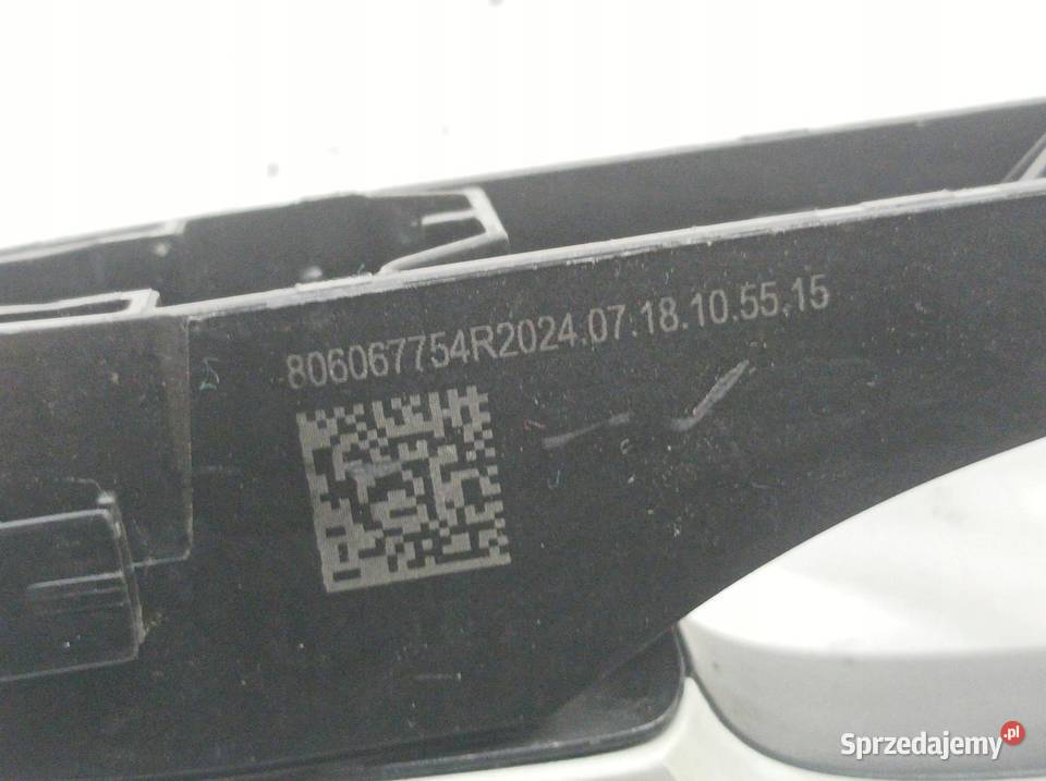 KLAMKA ZEWNĘTRZNA PRAWA PRZÓD 806067754R Dacia