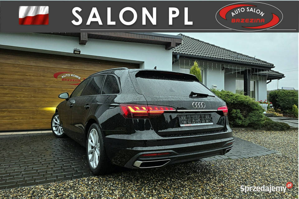 Audi A4 serwis ASO hak FV23 automat B9 2015 podgrzewane fotele