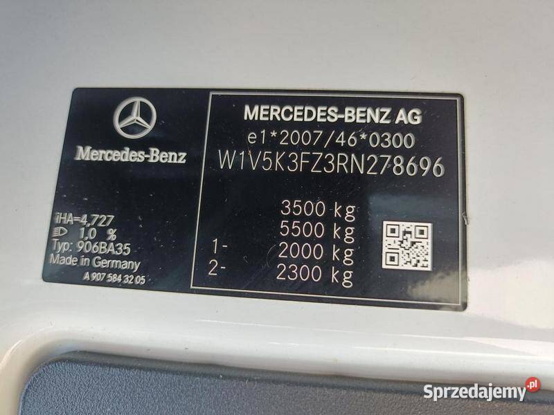 MERCEDESBENZ SPRINTER 517 CDI 2023 195000 ccm