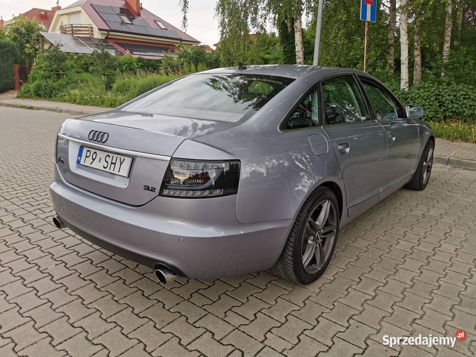 AUDI A6 C6 32 FSI V6 255 MANUAL LPG STAG Rok produkcji 2004 Poznań
