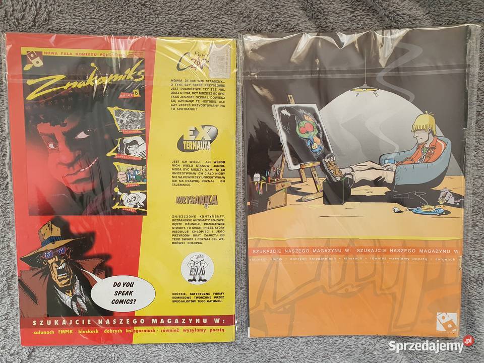 ZNAK Znakomiks magazyn komiksowy 7 numerów 2000 pomorskie