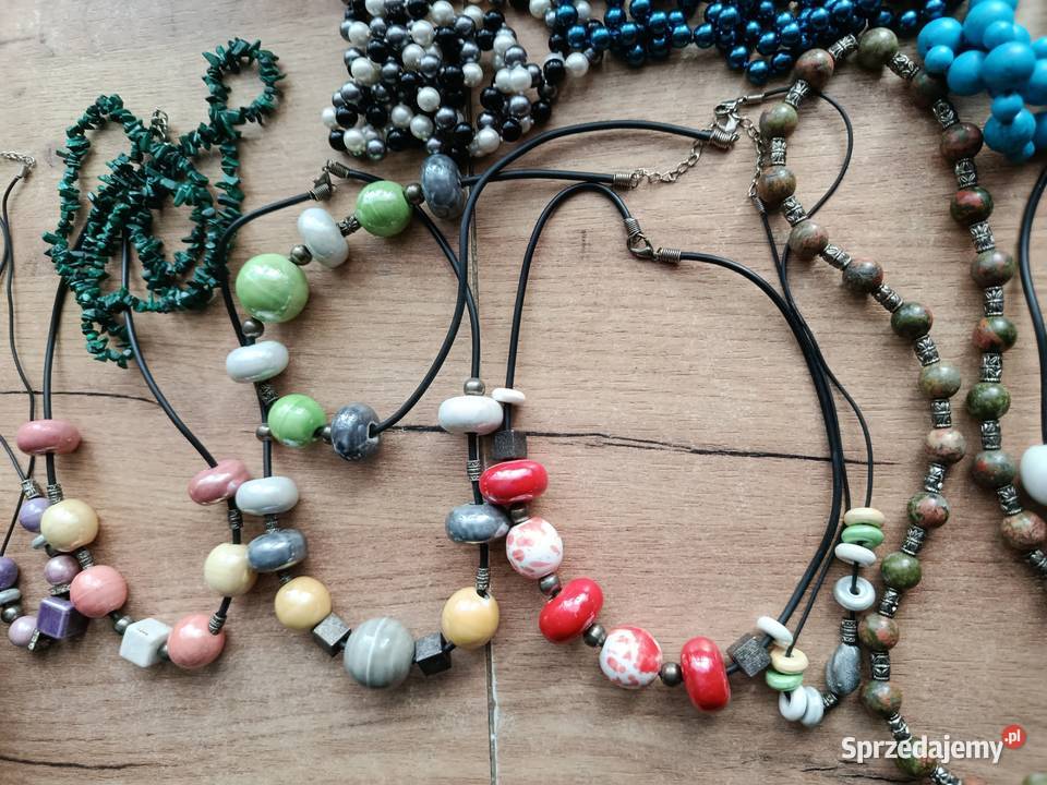 Korale ceramika sztuczne różne 1 sztukę Dom i Ogród Choszczno