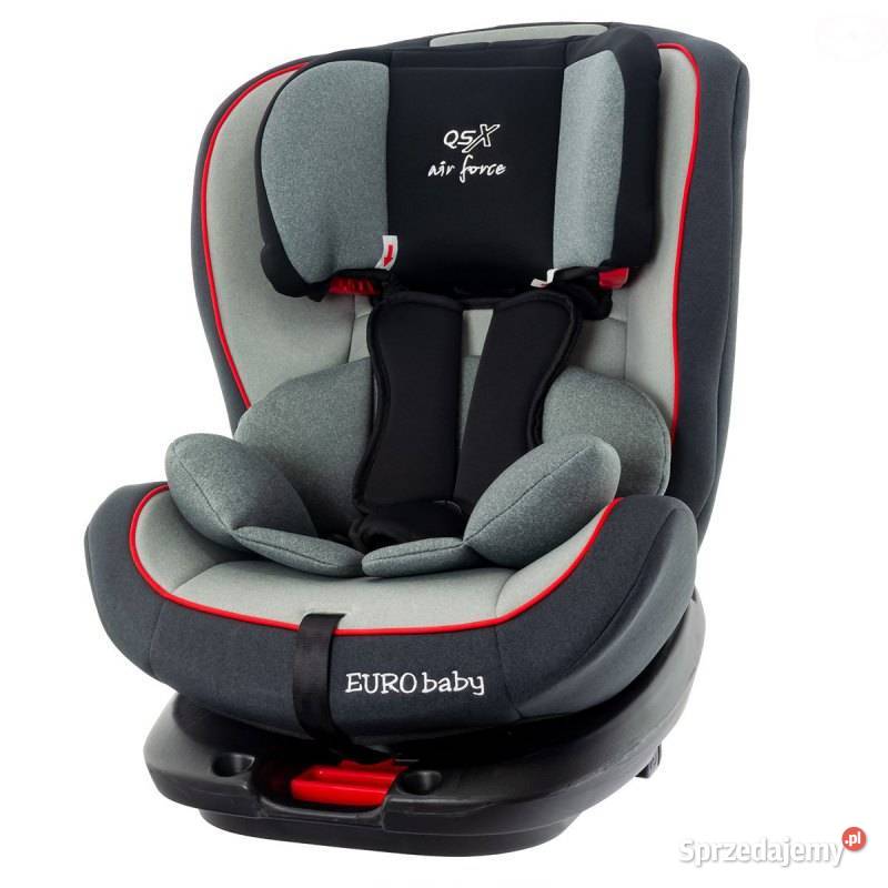 FOTELIK EUROBABY QSX ISOFIX HB36 GREY 036 Bielsk Podlaski sprzedam