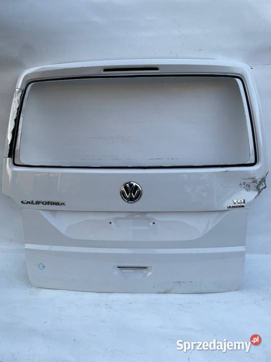 KLAPA TYL BAGAZNIKA TRANSPORTER MULTIVAN VW T5