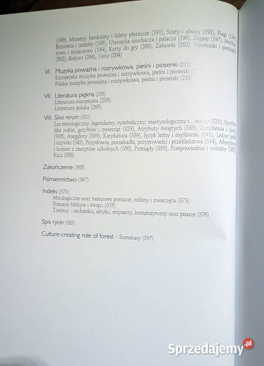 Kulturotwórcza rola lasu J Wiśniewski B wielkopolskie Tuczępy