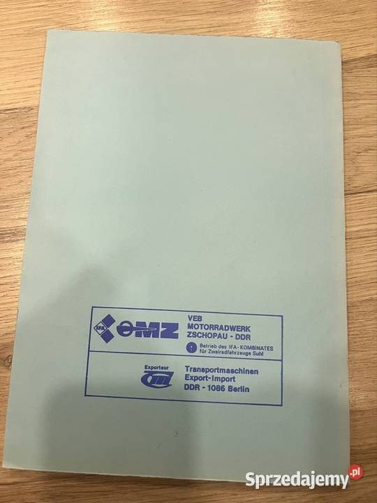 Książka instrukcja naprawy A4 mz etz 250 org podkarpackie