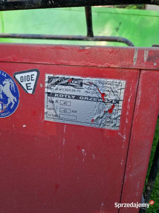 Nagrzewnice spalinowe 405890kw Nagrzewnice Żegocina