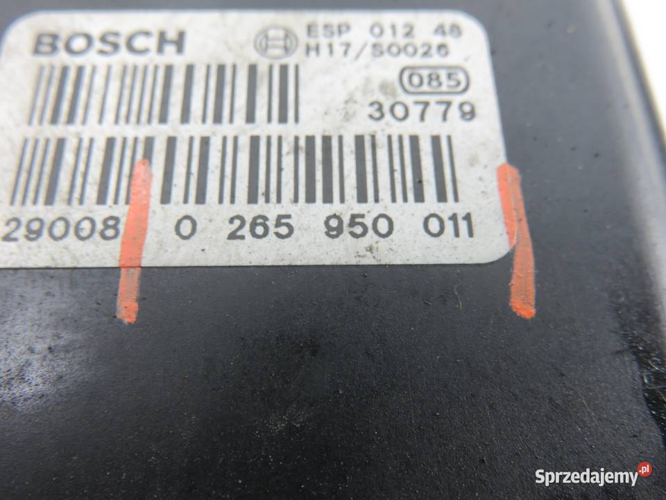POMPA ABS AUDI A4 B6 8E5 0265950011