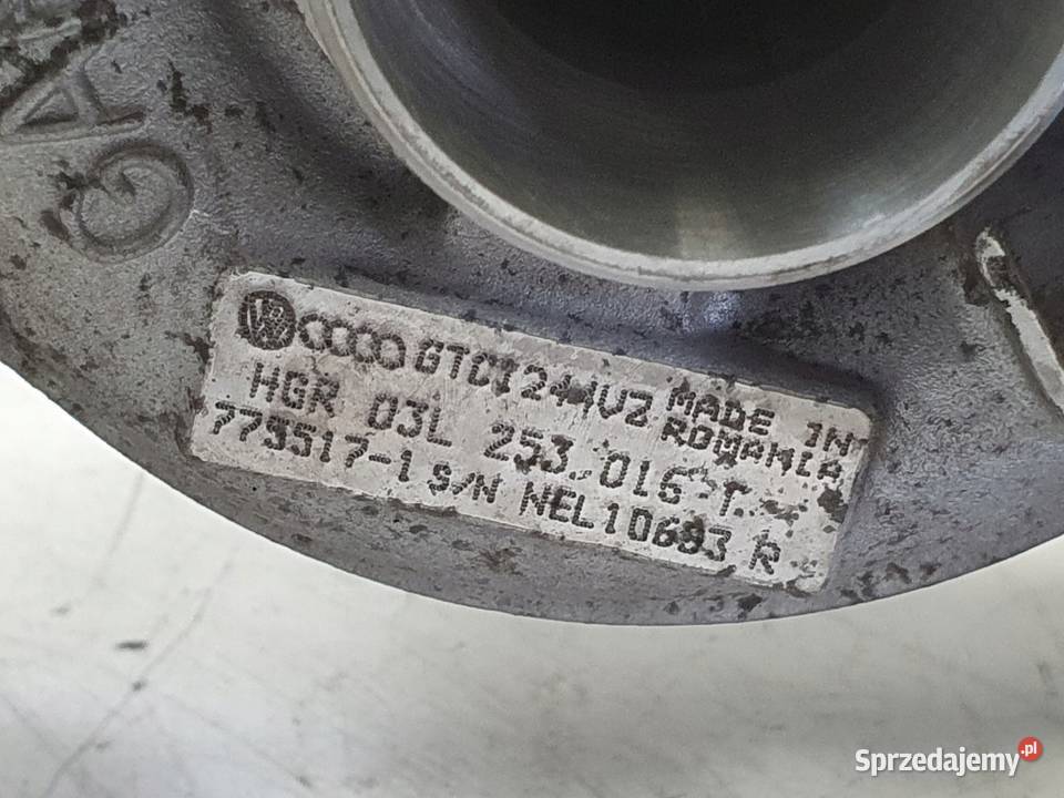 VW Golf VI 16 TDI TURBOSPRĘŻARKA turbo lubelskie Janów