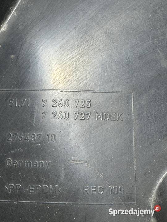 BMW F30 F31 NADKOLE PRZÓD LEWE CZĘŚĆ PRZEDNIA