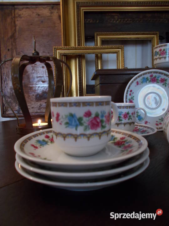 Porcelanowe Filiżanki Komplet Japonia Lata PRL zachodniopomorskie Szczecin
