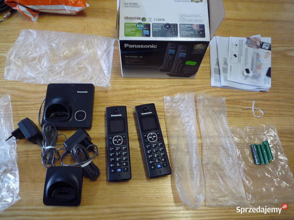 telefon Panasonic KXTG7852 Telefony bezprzewodowe sprzedam
