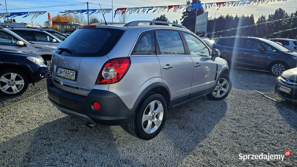 Opel Antara 159 PRZEBIEG Salon 20 DIESEL 4x4 relingi dachowe Świdnica