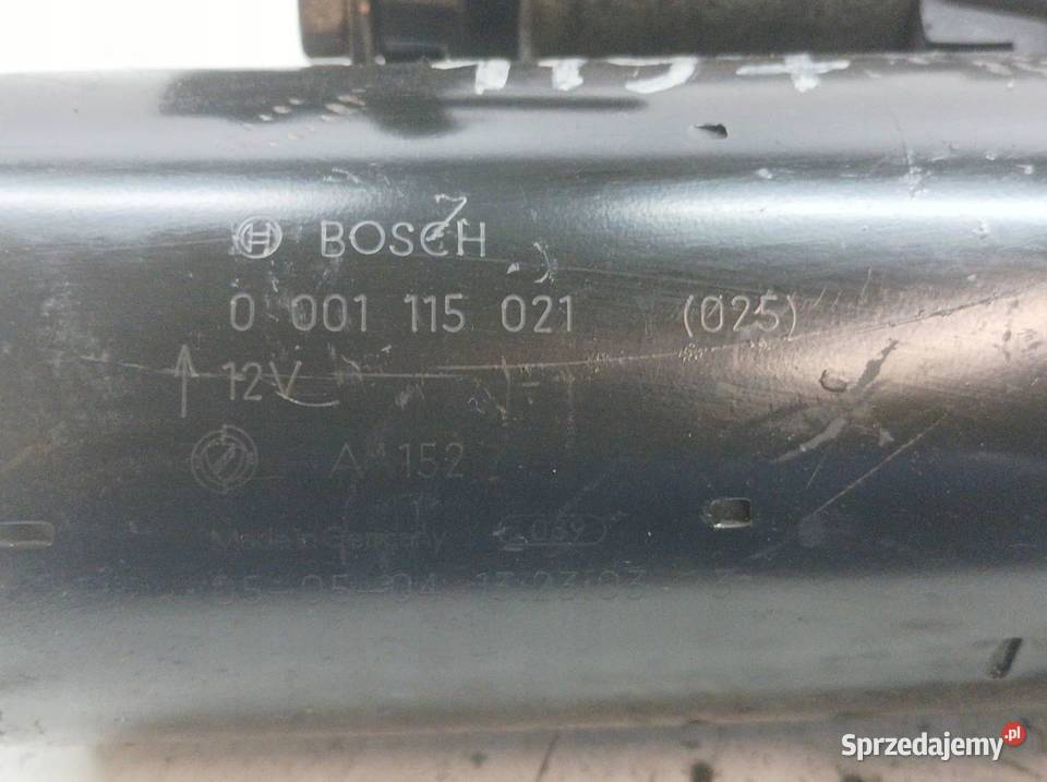 ROZRUSZNIK 0001115021 19 JTD Alfa Romeo GT I Układ elektryczny silnika