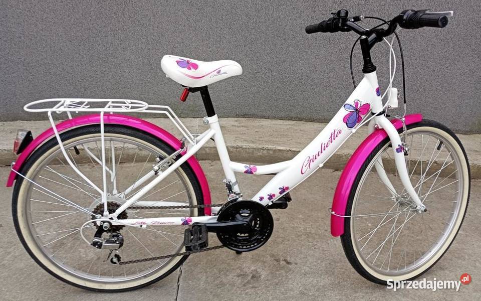 Rower dziewczynki rama 14 Giulietta 24 cale dolnośląskie Wrocław