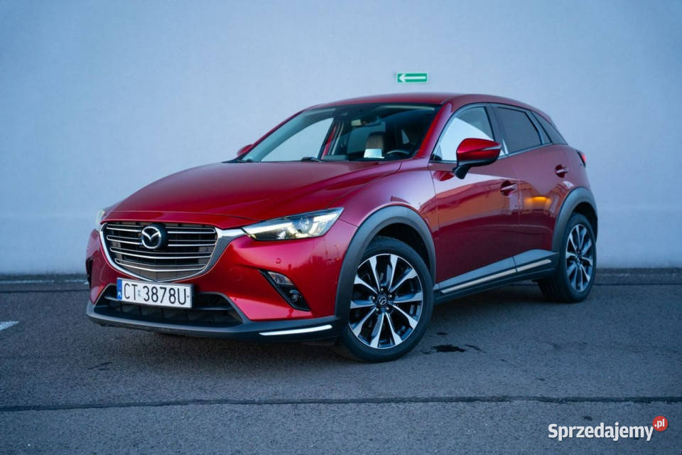 Mazda CX3 Soul Red Krajowy egzemplarz Automat serwisowany w ASO Kraków