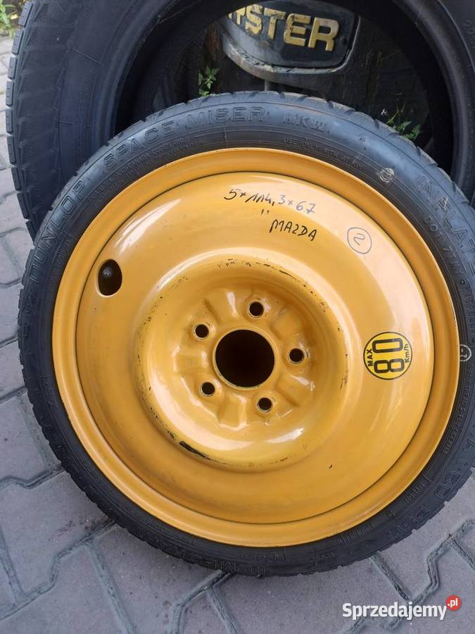 koło dojazdowe 16 Mazda Kia 5x1143x67 Chełm