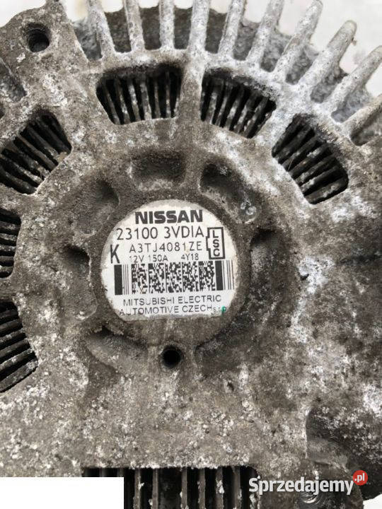 Nissan Juke 15 dci 2015 alternator Kozubszczyzna