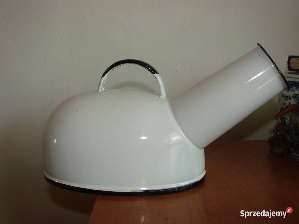 Olkusz emaliowana kaczka szpitalna PRL Pozostałe Pruszcz Gdański