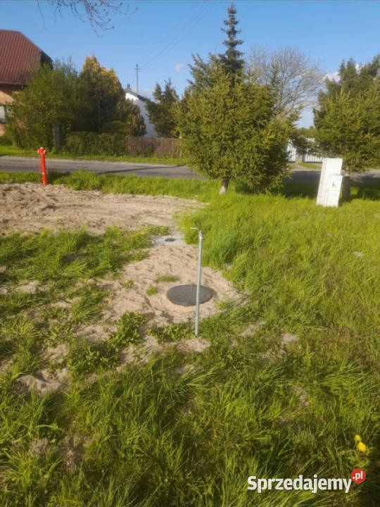 Gwarancja budowy bonus Działka budowlana prąd Sprzedaż łódzkie Jeżew