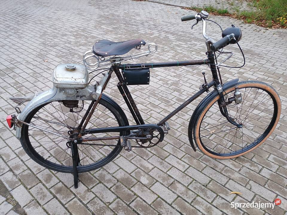 Rower Adler z silnikiem BFC zabytkowy Rarytas Pozostałe Kurzętnik