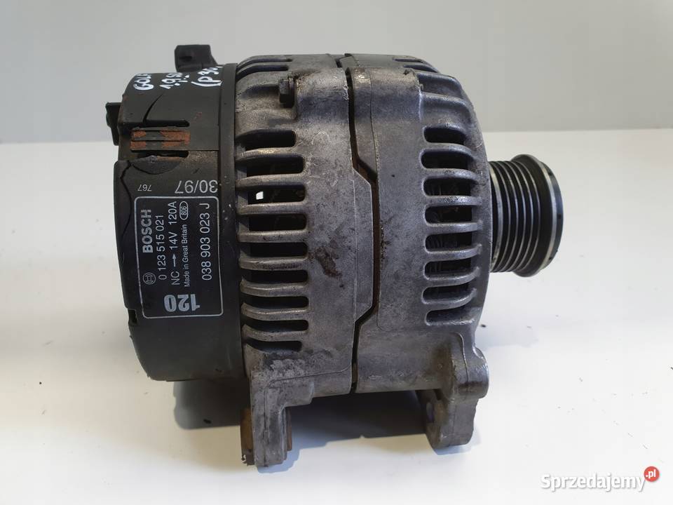 Audi A3 8L Golf IV 19 TDI ALTERNATOR 0123515021 lubelskie sprzedam
