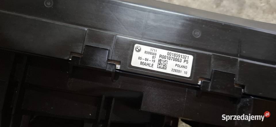 CHŁODNICE WENTYLATOR KOMPLET BMW 5 G30 G31 20D osobowe