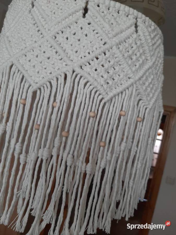 Abażur żyrandol lampa makrama rękodzieło Abażury i klosze Bydgoszcz