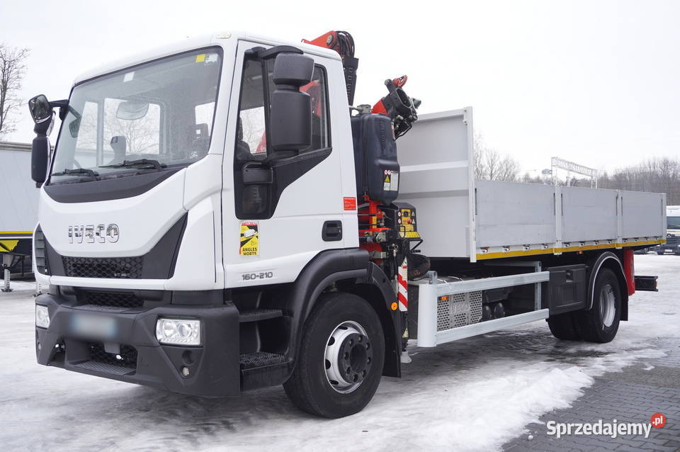 Iveco Eurocargo 160210 E6 4X2 30 Fassi F85B022 nie