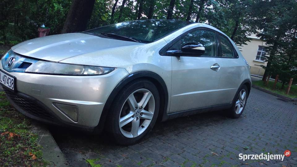 Honda Civic 22 przebieg 218000 Rok produkcji 2008 małopolskie Nowe Brzesko