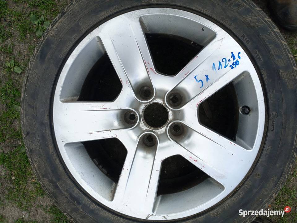 Koło alufelga 16 5x112 audi skoda VW seat