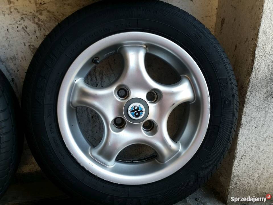 Felgi alu Enzo R13 4x100 Koła z oponami letnimi 175/60R13 5m ...