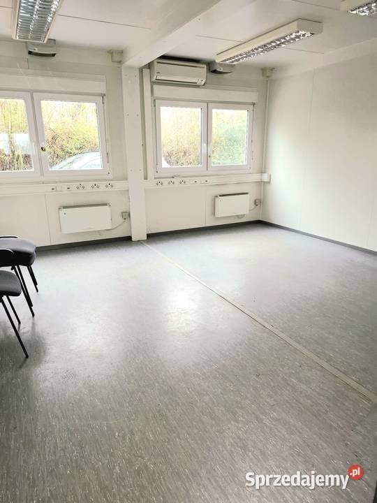 Klimatyzowane kontenery modułowe sprzedaż na 980zł/m2 śląskie Katowice